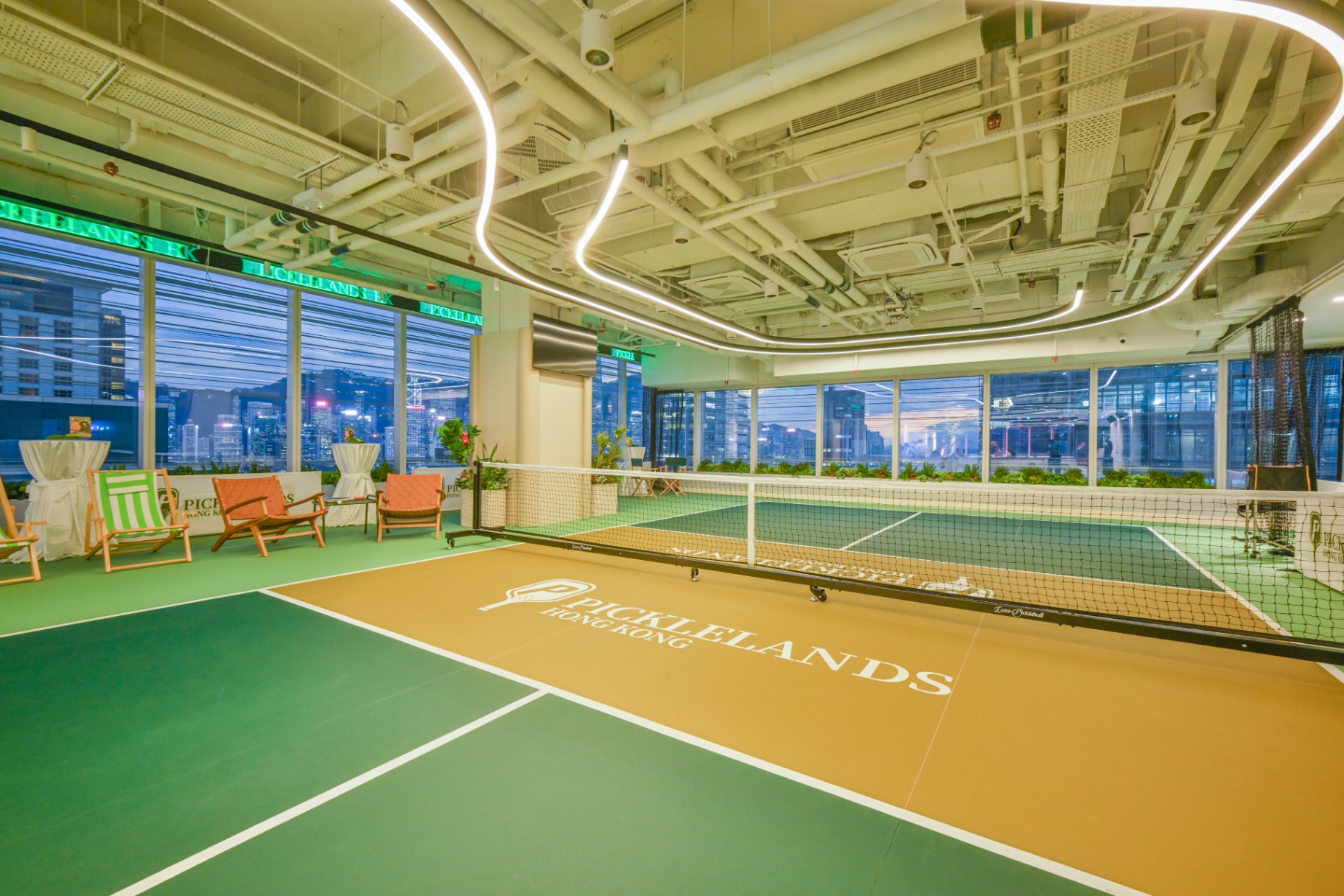 PickleLands 海景匹克球場，飽覽香港天際線